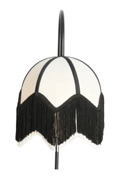 Light & Living Wandlamp Sulina Linnen Wit/Zwart