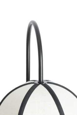 Light & Living Wandlamp Sulina Linnen Wit/Zwart