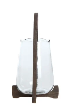 Light & Living Windlicht Anosy Donkerbruin L