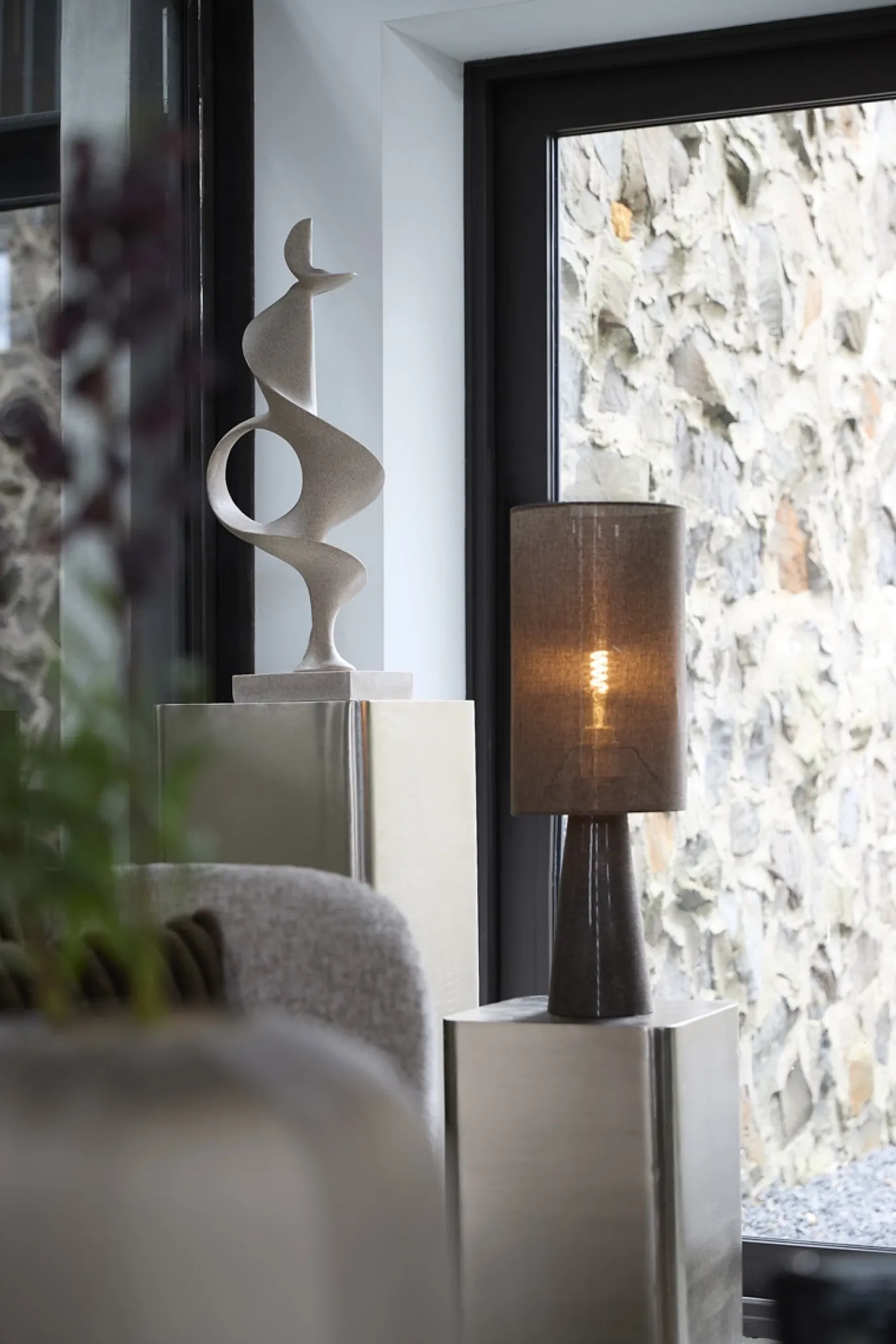 Light & Living Zuil Alurio Nikkel Satijn 60cm