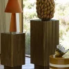 Light & Living Zuil Gatura Bruin/Glas 60cm