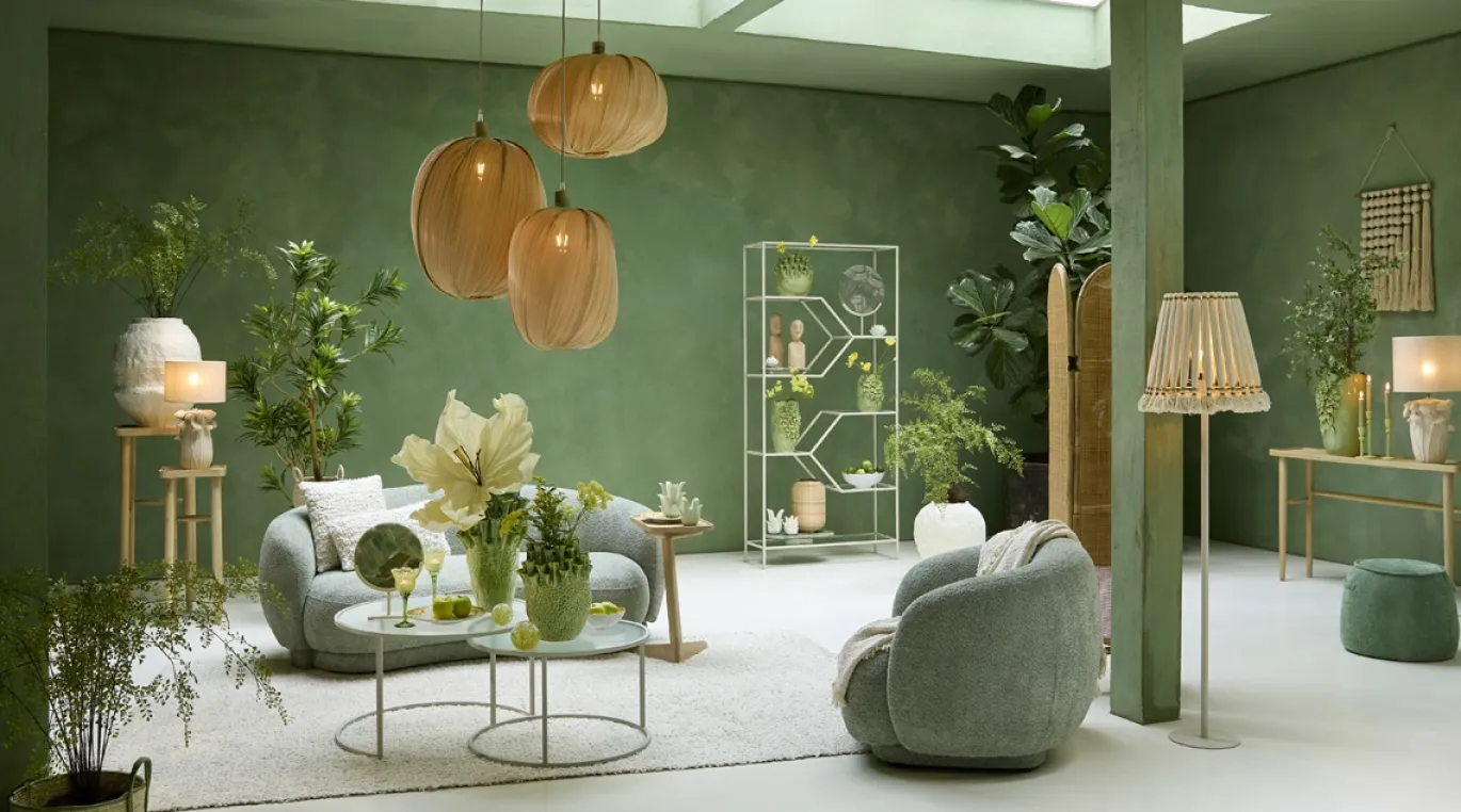 Light & Living Zuil Qiano Mangohout 80cm