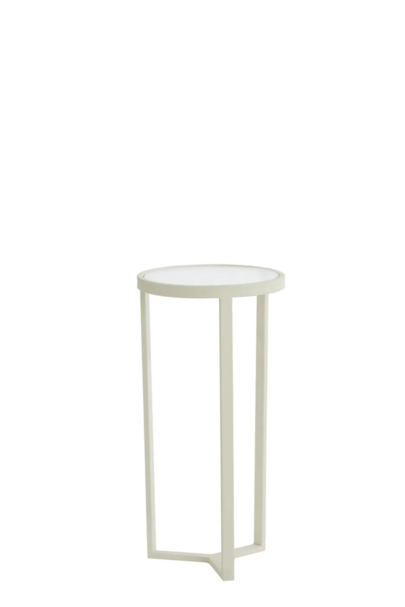 Light & Living Zuil Retiro Rib Glas/Crème 60cm