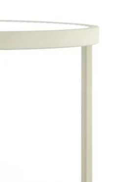Light & Living Zuil Retiro Rib Glas/Crème 60cm