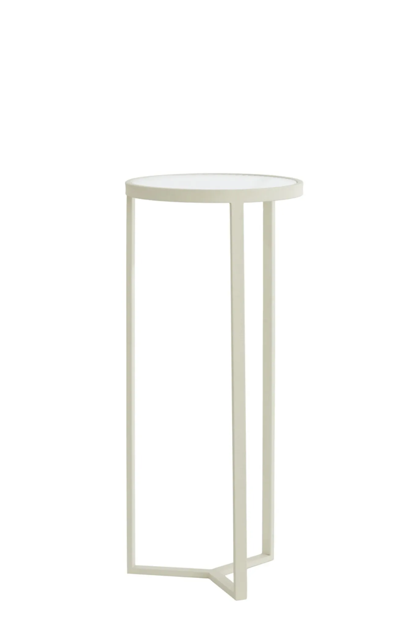 Light & Living Zuil Retiro Rib Glas/Crème 81cm