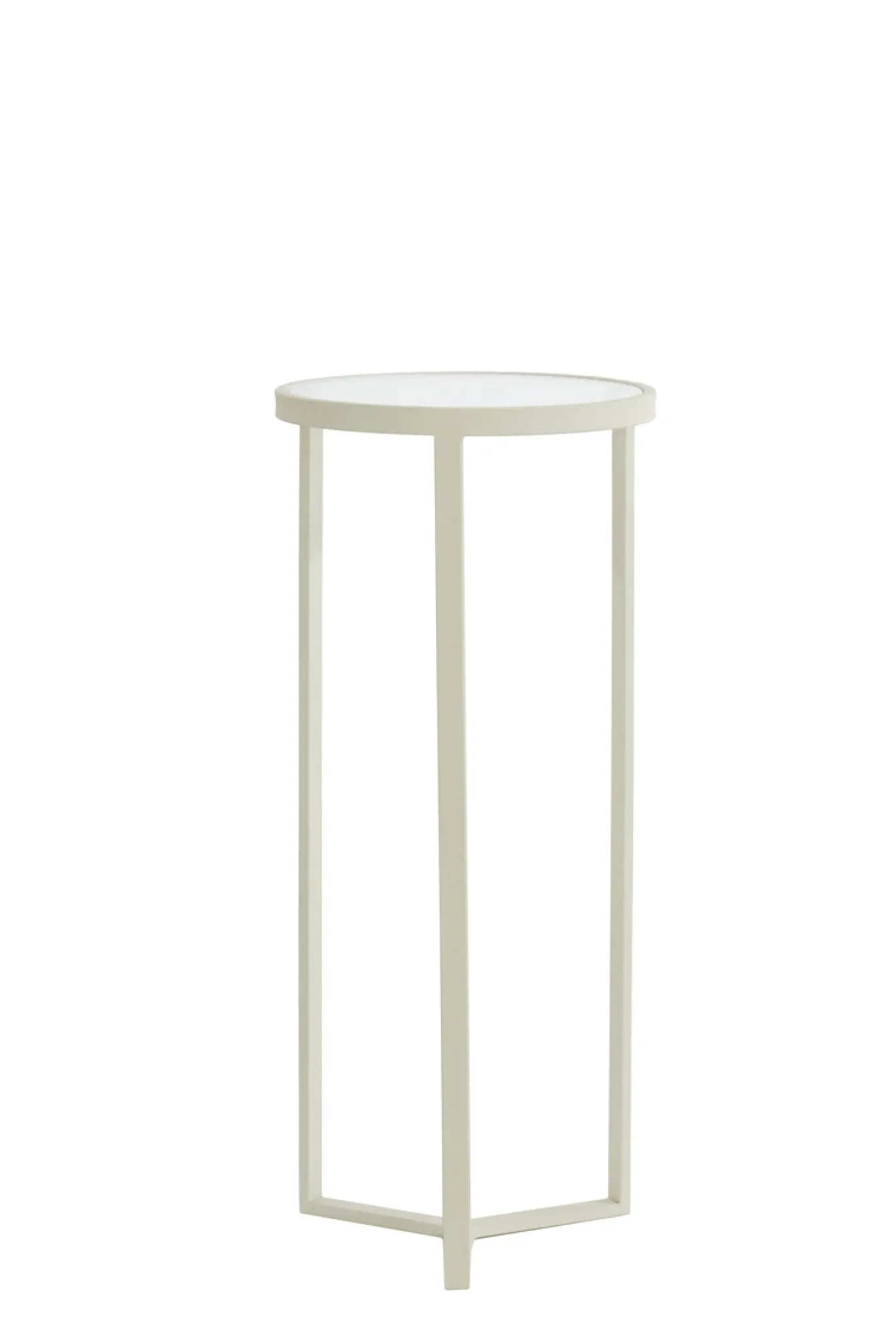 Light & Living Zuil Retiro Rib Glas/Crème 81cm