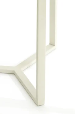 Light & Living Zuil Retiro Rib Glas/Crème 81cm