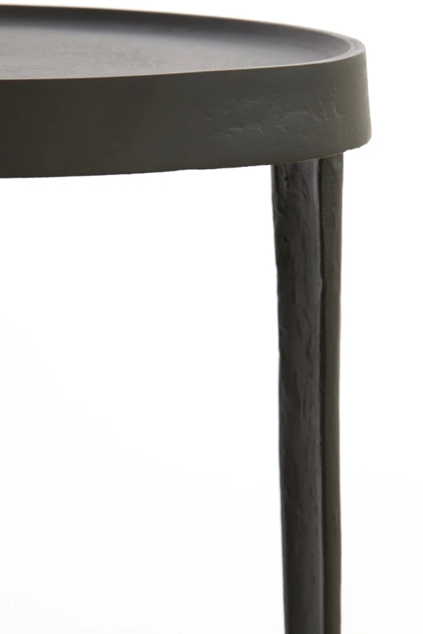 Light & Living Zuil Tobias Set van 2 Rond Zwart 80+100cm