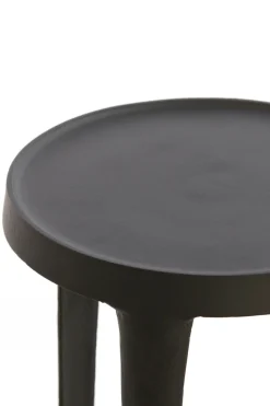 Light & Living Zuil Tobias Set van 2 Rond Zwart 80+100cm