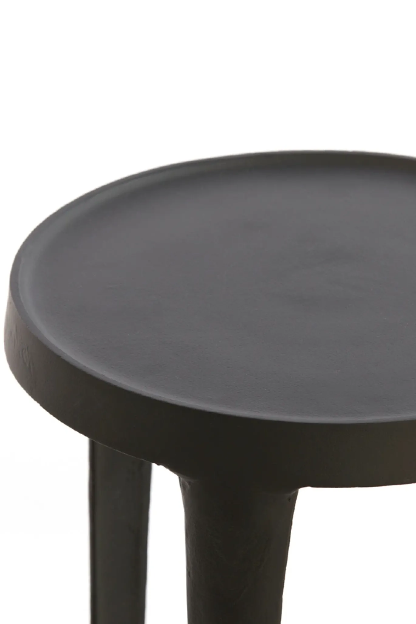 Light & Living Zuil Tobias Set van 2 Rond Zwart 80+100cm