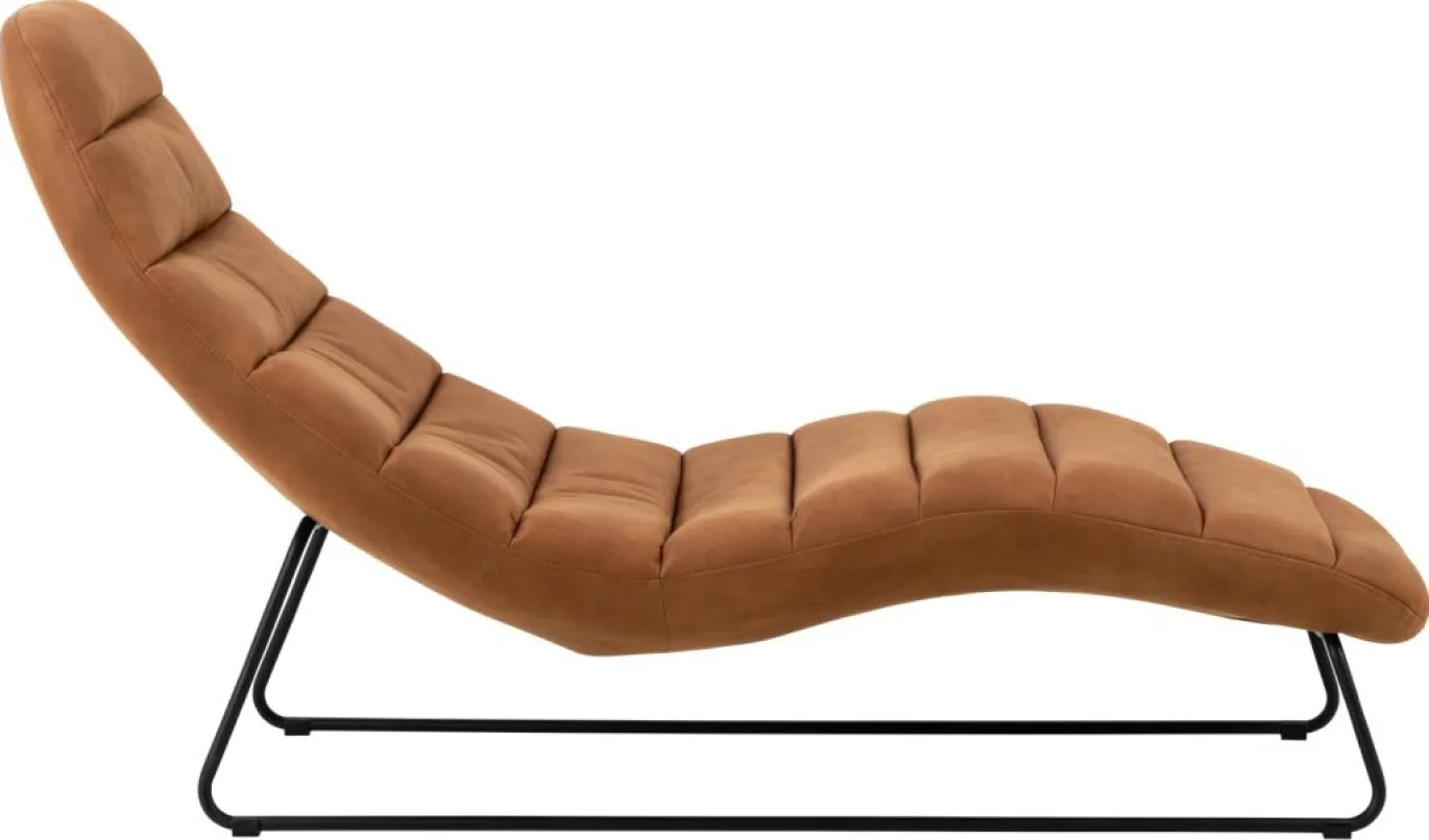 Ligstoel Charlie Bruin - Giga Living