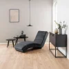 Ligstoel Wikra Donkergrijs - Giga Living