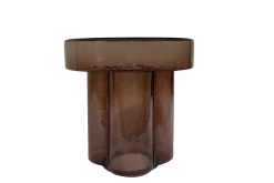 Livingfurn Bijzettafel Brix Lio Smoke Brown 40cm