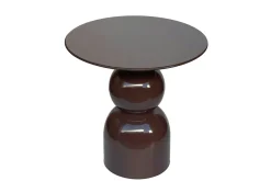 Livingfurn Bijzettafel Brix Wes Rust Rond