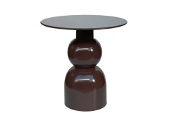 Livingfurn Bijzettafel Brix Wes Rust Rond