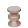Livingfurn Bijzettafel Brix Ole Vintage Rond Roze
