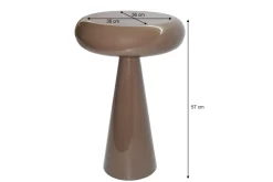 Livingfurn Bijzettafel Brix Sam Coffee