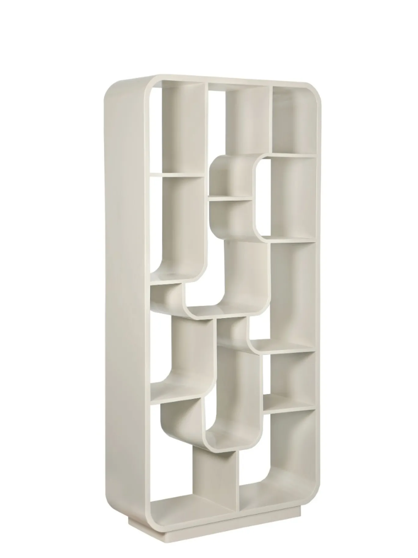 Livingfurn Boekenkast Brix Logan Organisch Off White