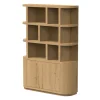 Livingfurn Boekenkast Novero 145cm Naturel