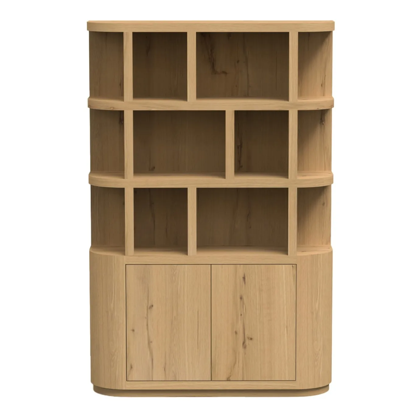 Livingfurn Boekenkast Novero 145cm Naturel