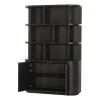 Livingfurn Boekenkast Novero Espresso Eikenfineer 145cm