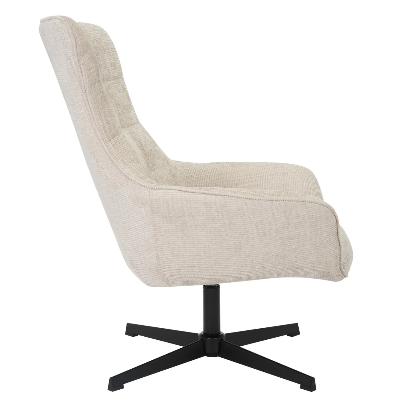 Livingfurn Draaifauteuil Naomi Toffee