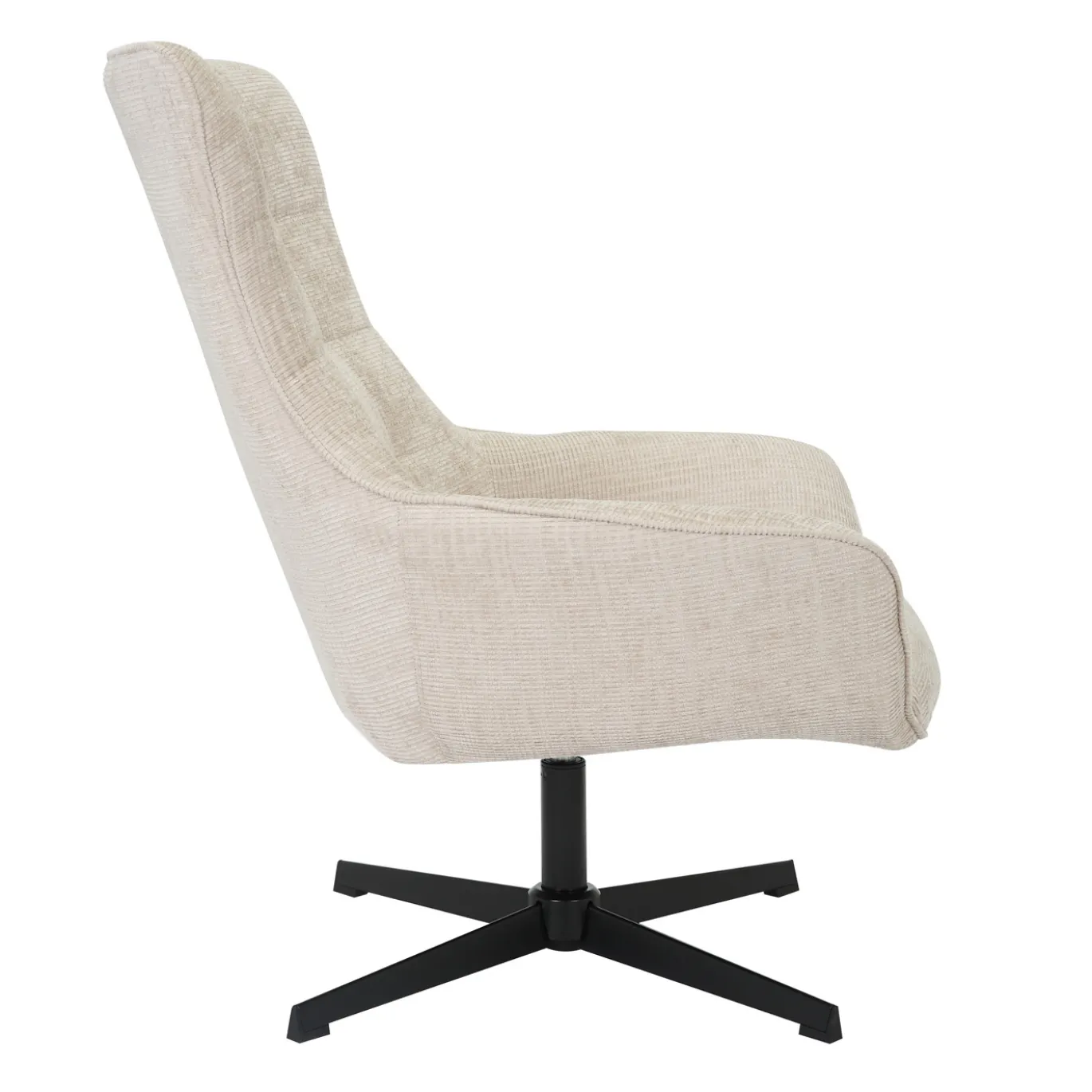 Livingfurn Draaifauteuil Naomi Toffee