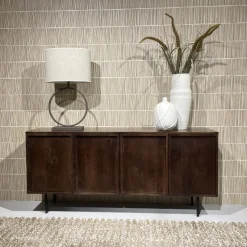 Livingfurn Dressoir Elan Mangohout Bruin 180cm