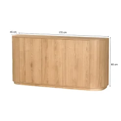 Livingfurn Dressoir Novero 170cm Naturel