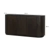 Livingfurn Dressoir Novero Espresso 170cm Bruin