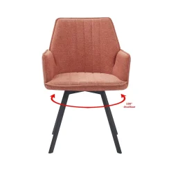 Livingfurn Eetkamerstoel Louise Blush