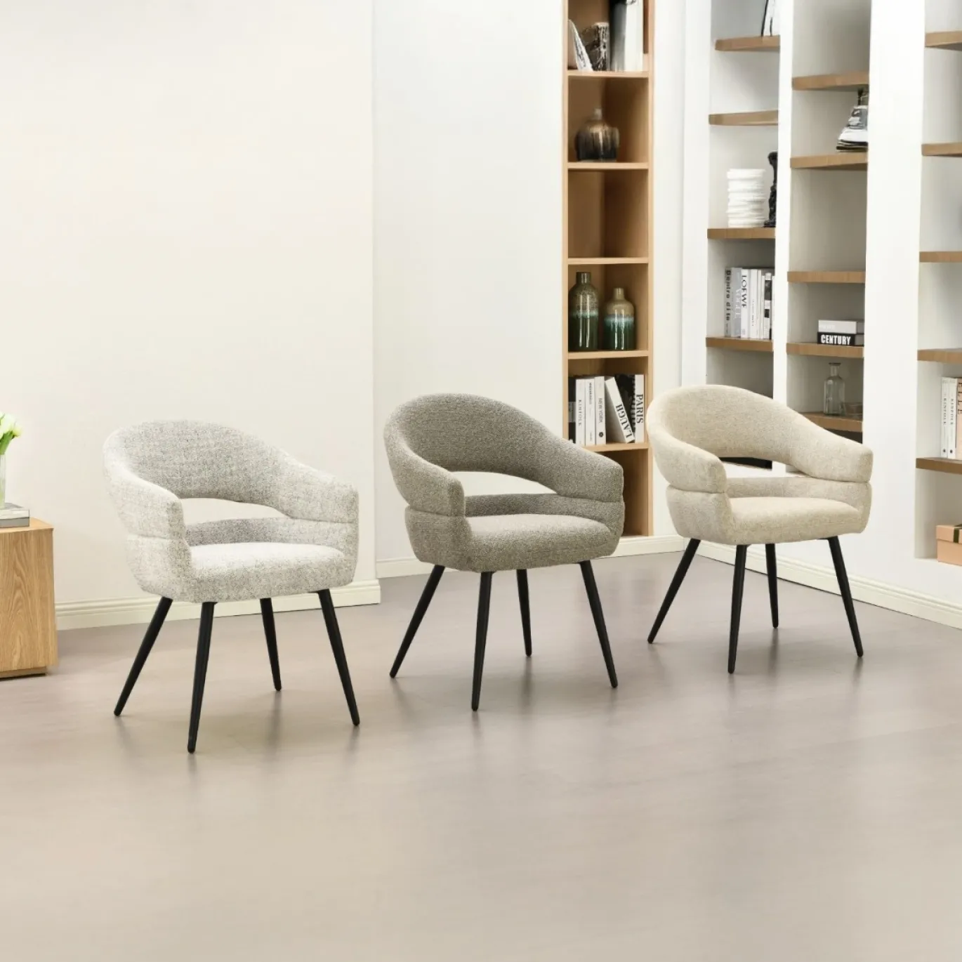 Livingfurn Eetkamerstoel Megan Toffee