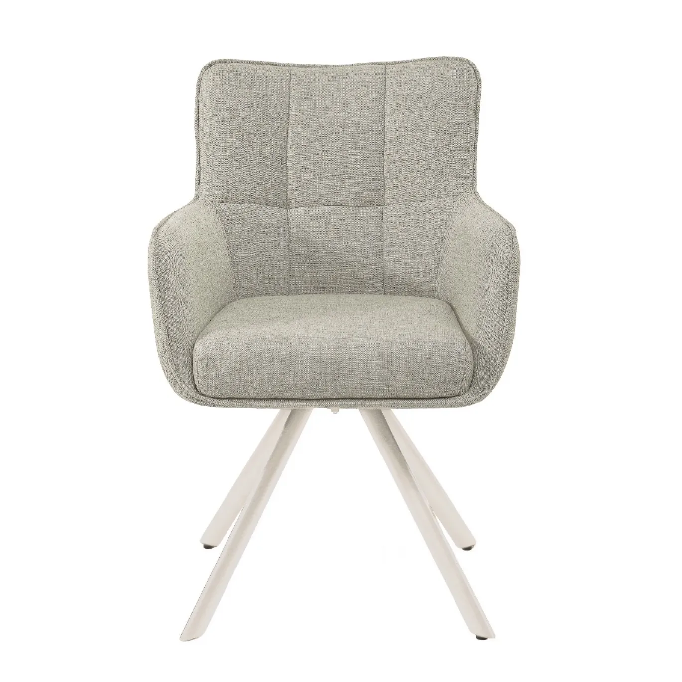Livingfurn Eetkamerstoel Tori Zand/Wit