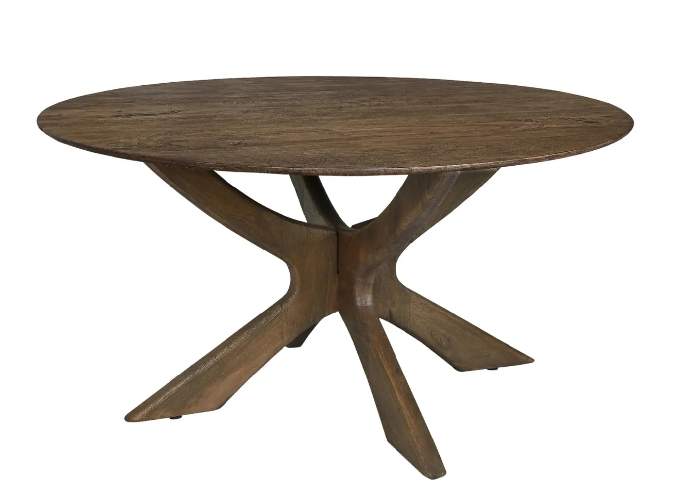 Livingfurn Eetkamertafel Brix Montreaux Round Brown 150cm