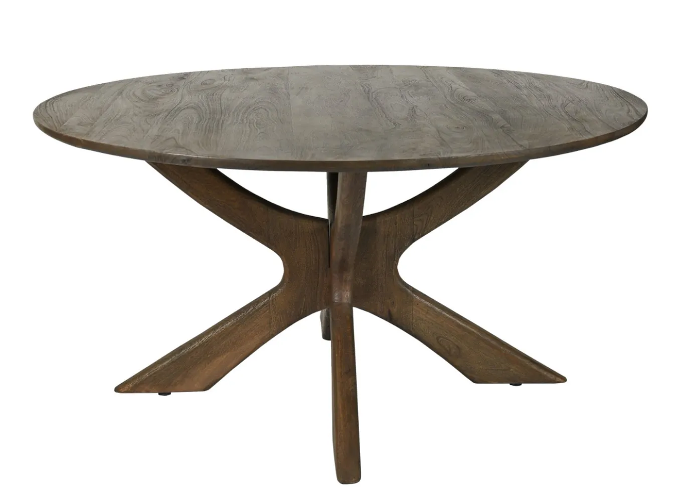 Livingfurn Eetkamertafel Brix Montreaux Round Brown 150cm