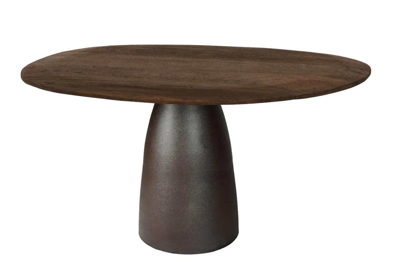 Livingfurn Eetkamertafel Brix Marron Mango 140cm
