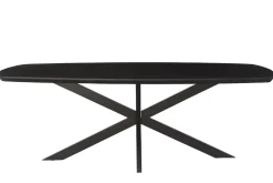 Livingfurn Eetkamertafel Jesper Zwart 210cm