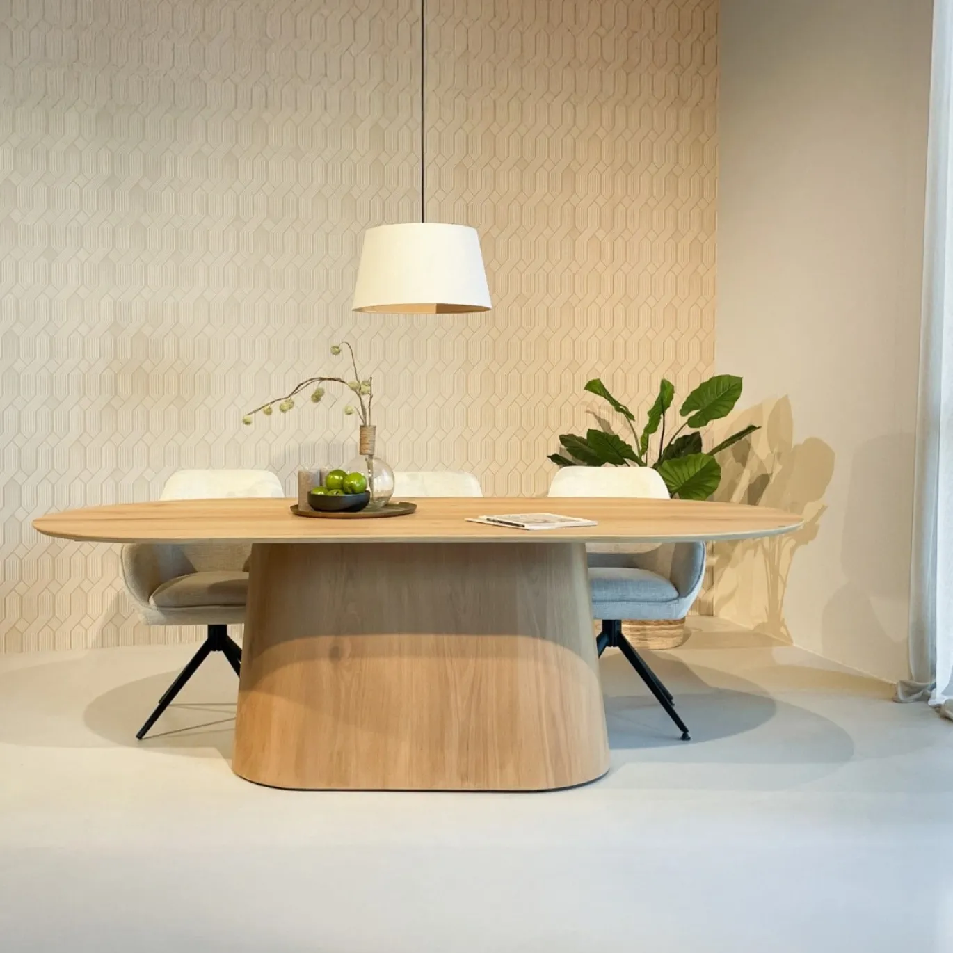 Livingfurn Eetkamertafel Novero 230cm Naturel