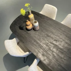 Livingfurn Eettafel Brix Montreaux Zwart 220cm