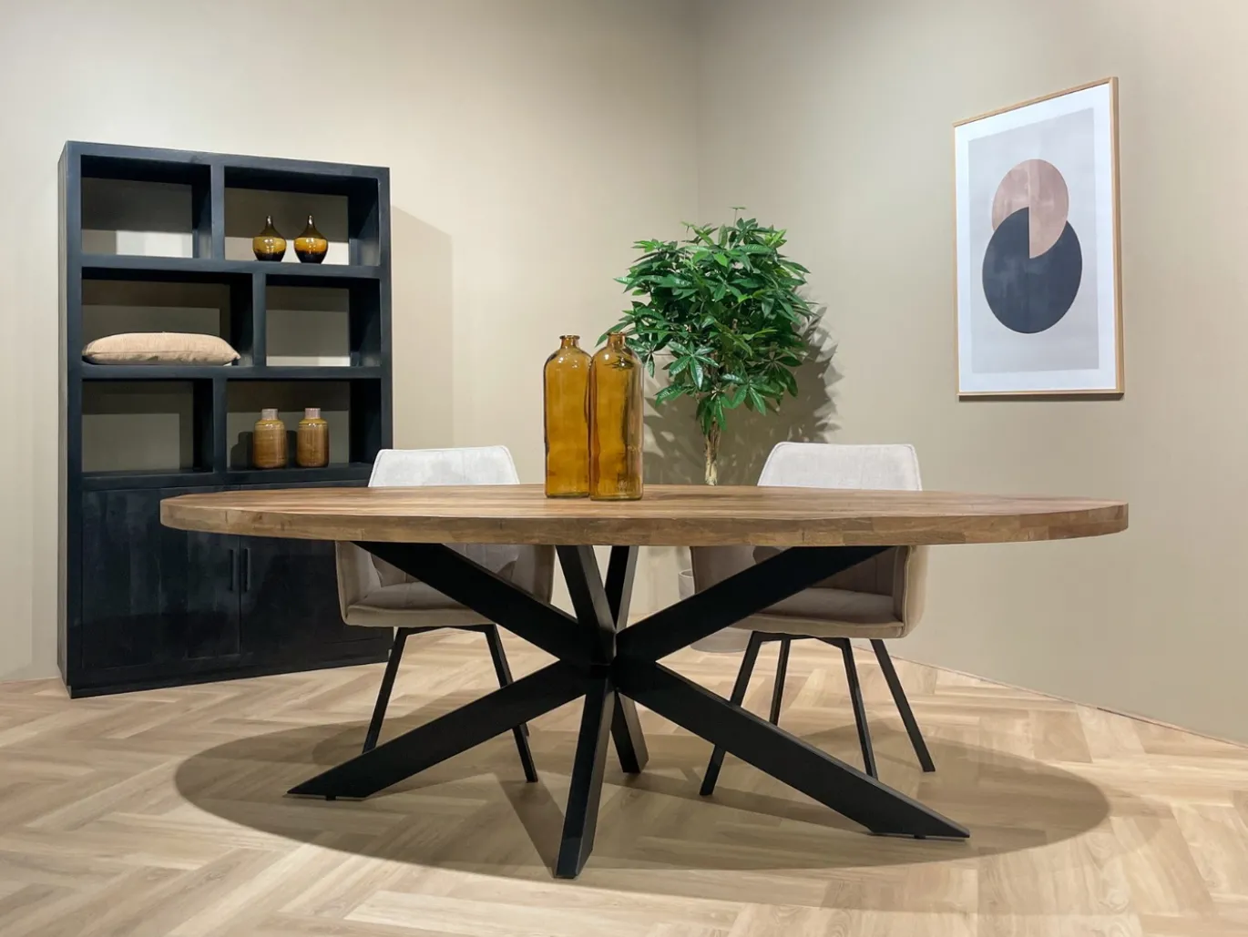 Livingfurn Eettafel Brix Sturdy Ovaal 210 cm