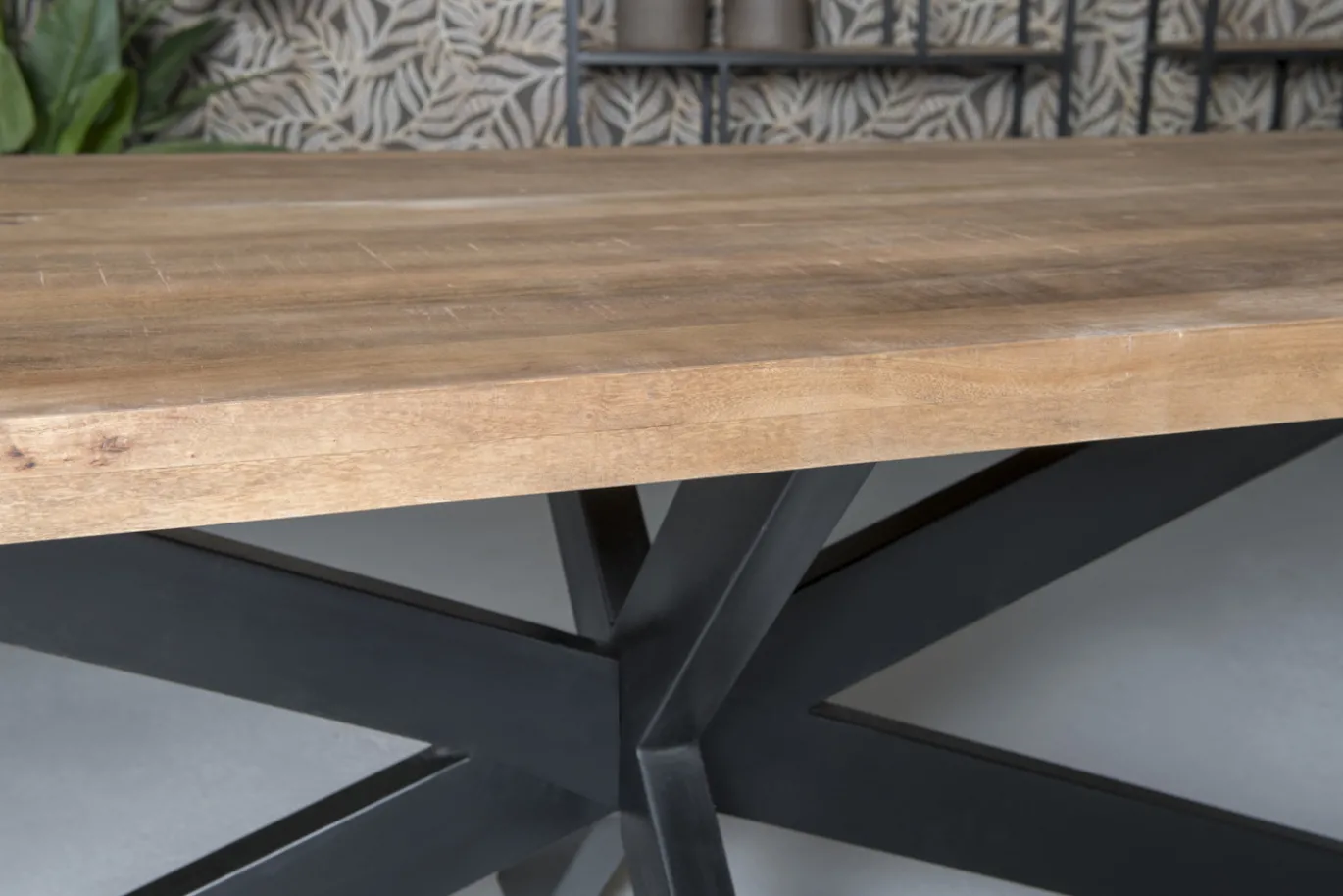 Livingfurn Eettafel Brix Sturdy Spider 220 cm