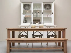 Livingfurn Eettafel DK Koplat 220cm Teakhout Rechthoek
