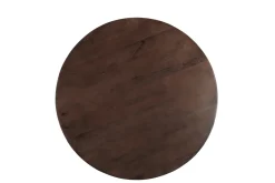 Livingfurn Eettafel Jesper Bruin Ø120cm