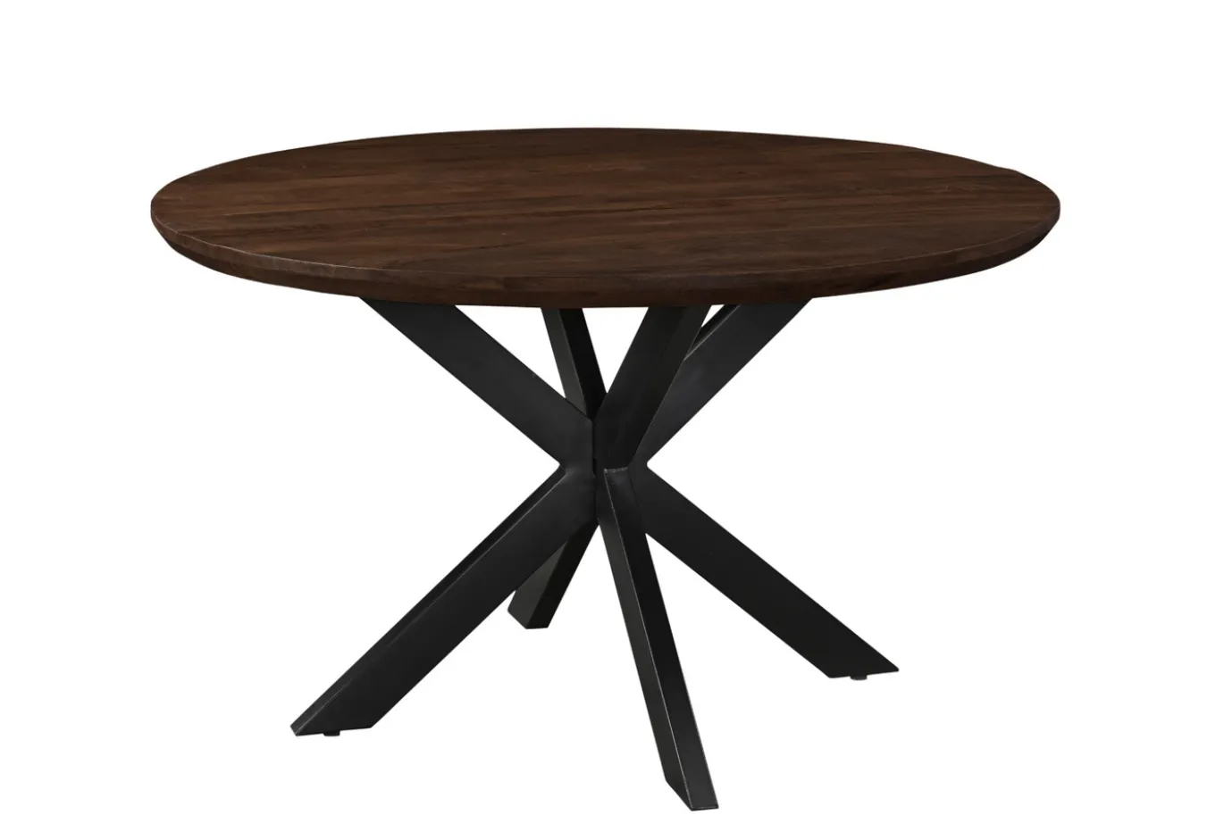 Livingfurn Eettafel Jesper Bruin Ø120cm
