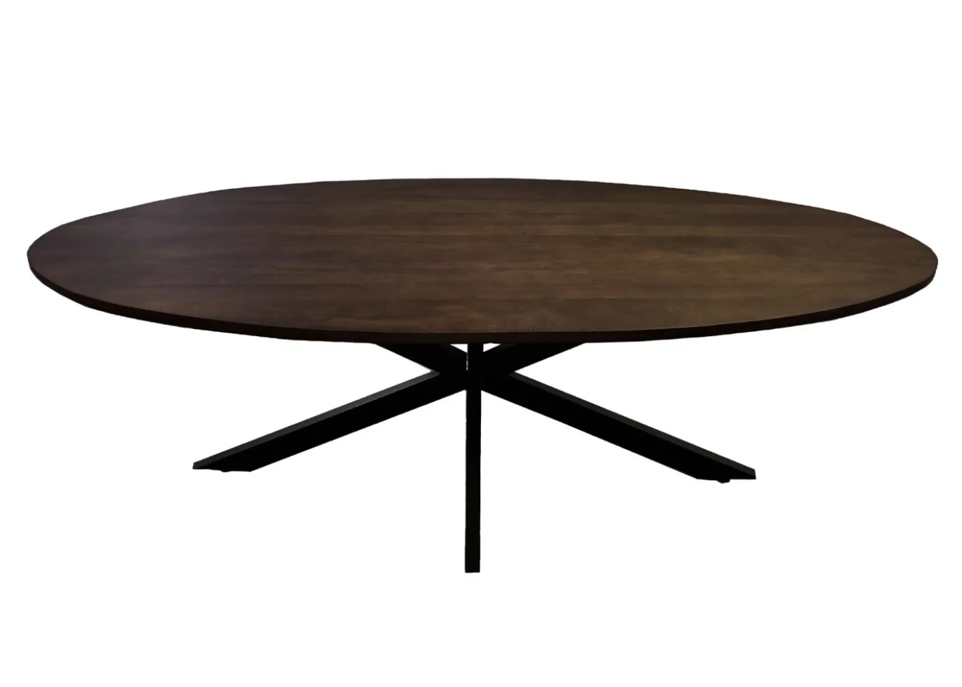 Livingfurn Eettafel Jesper Ovaal Bruin 210cm