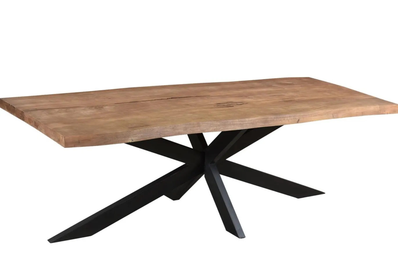 Livingfurn Eettafel Nairobi Boomstam Spinpoot 200 cm