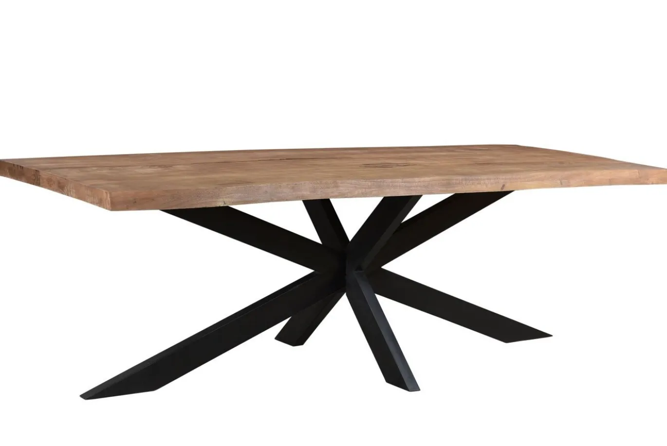 Livingfurn Eettafel Nairobi Boomstam Spinpoot 200 cm