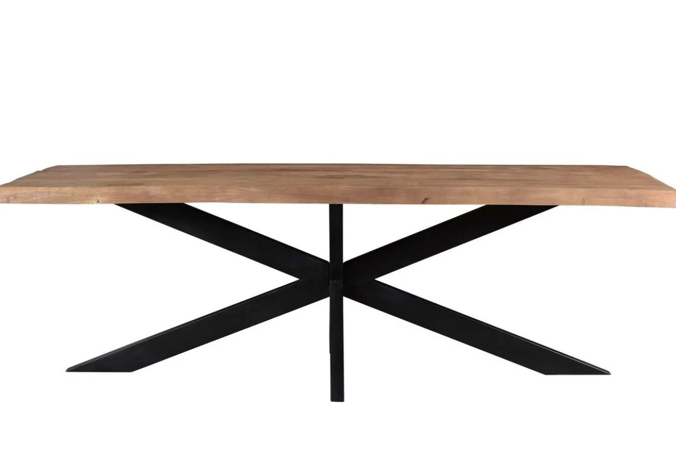 Livingfurn Eettafel Nairobi Boomstam Spinpoot 200 cm
