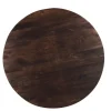 Livingfurn Eettafel Salvator Walnoot Ø130cm Mangohout Rond