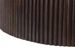 Livingfurn Eettafel Salvator Walnoot Ø130cm Mangohout Rond